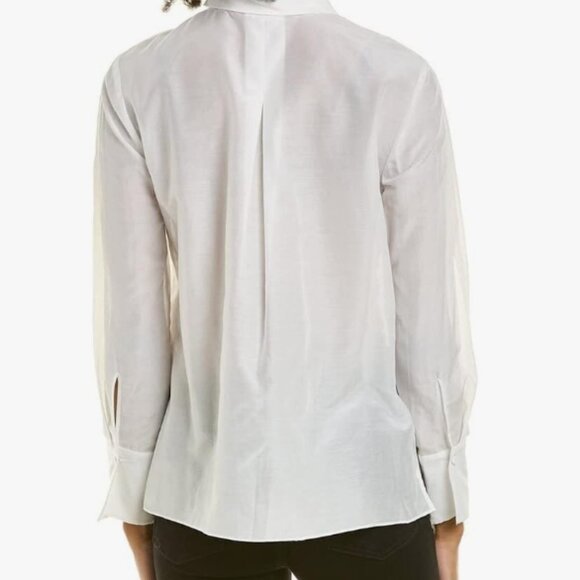 Kobi Halperin Paula Fringe-Placket Blouse - Picture 6 of 7
